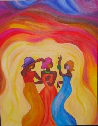 "Mujeres africanas II"