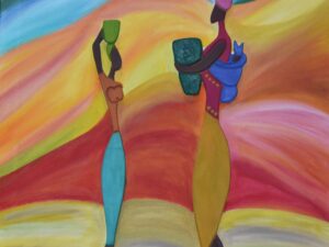 negra 4 "Mujeres africanas IV"