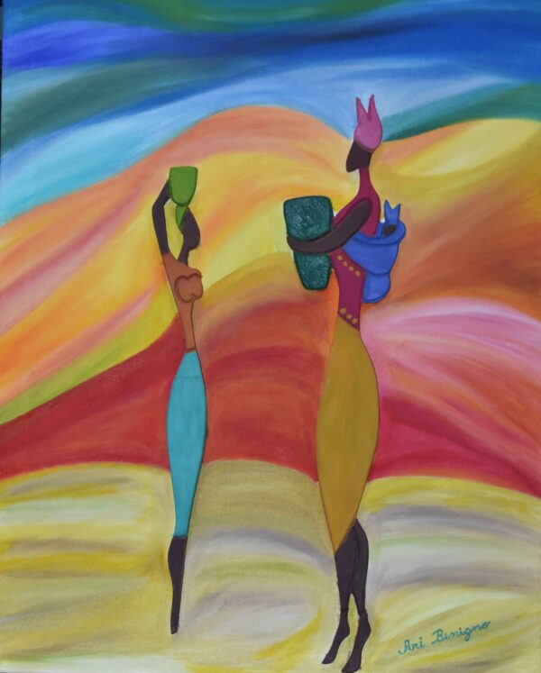 negra 4 "Mujeres africanas IV"